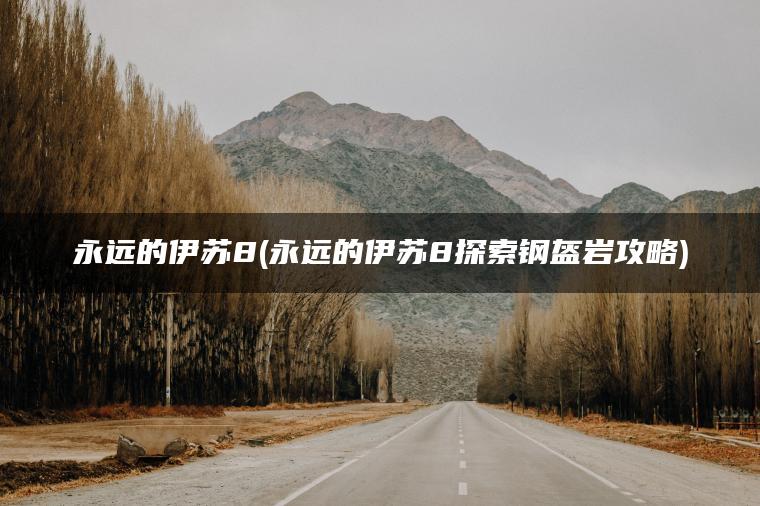 永远的伊苏8(永远的伊苏8探索钢盔岩攻略)