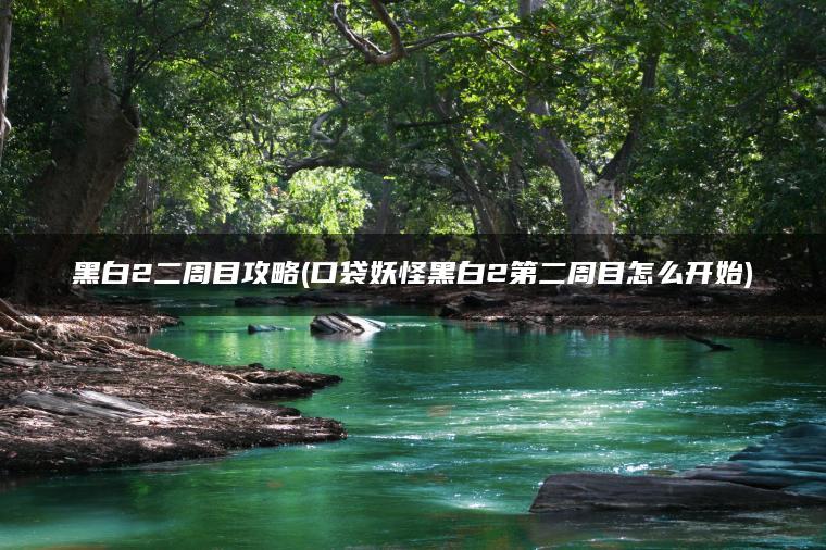 黑白2二周目攻略(口袋妖怪黑白2第二周目怎么开始)