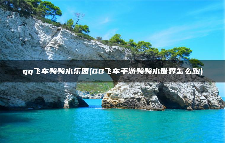 qq飞车鸭鸭水乐园(QQ飞车手游鸭鸭水世界怎么跑)